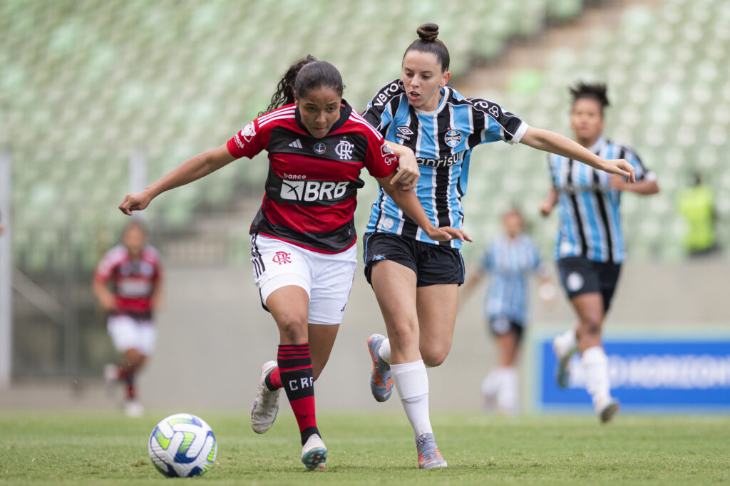 Flamengo e Grêmio se enfrentaram na final do Brasileirão Feminino Sub-17