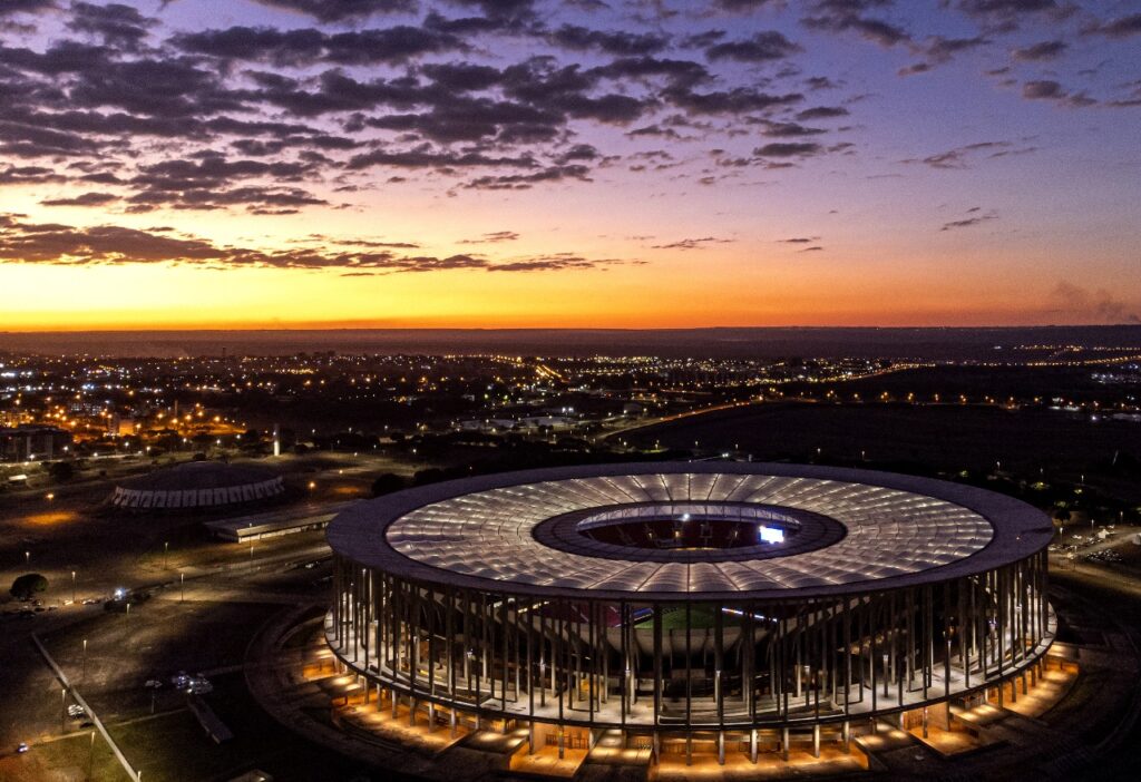 Estádio Mané Garrincha recebe Flamengo x Santos, pelo Campeonato Brasileiro