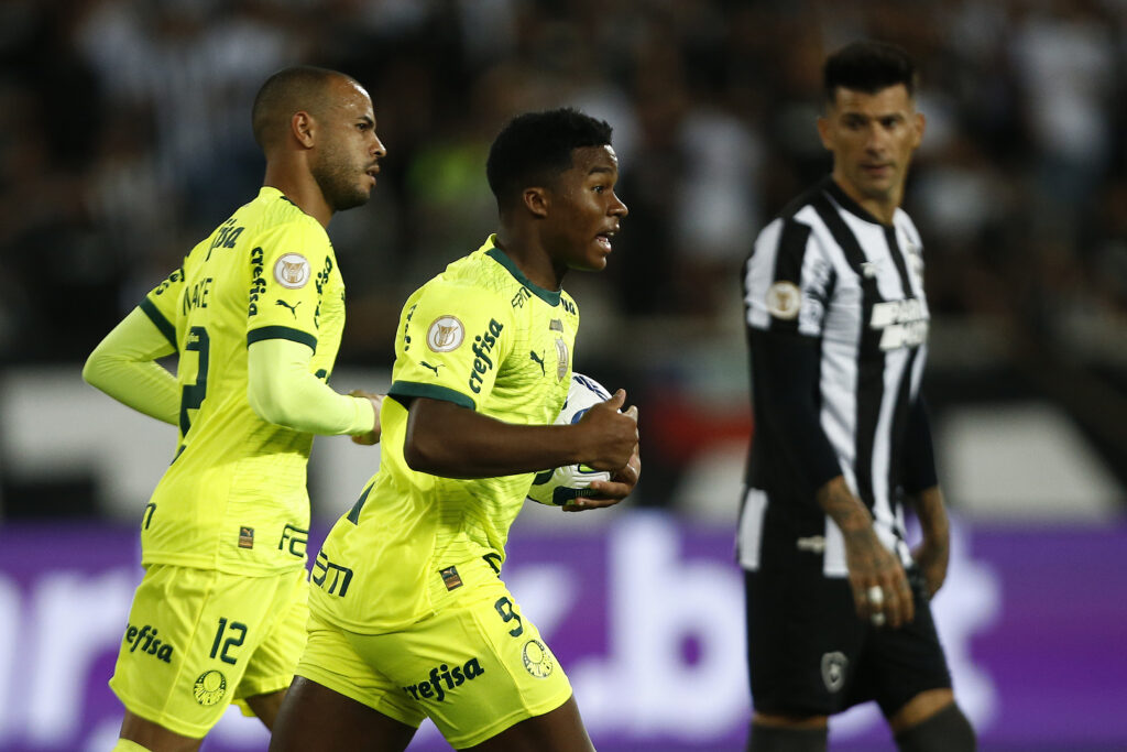 Palmeiras venceu o Botafogo, no Nilton Santos, com a mesma equipe que enfrentará Flamengo, no Maracanã