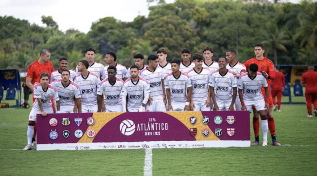 Flamengo Sub-19 na estreia contra o Novorizontino na Copa Atlântico