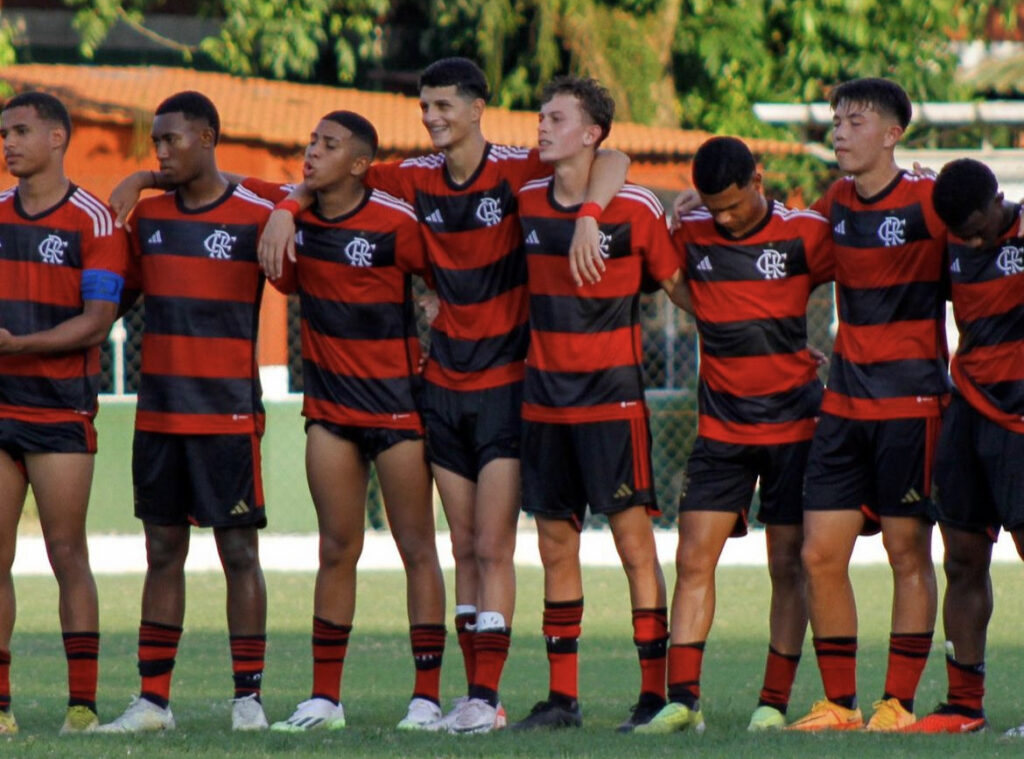 Flamengo Sub-16 em ação em 2023