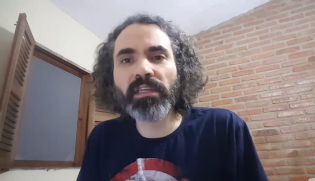 Cassio Zirpoli em vídeo de seu canal; jornalista falou sobre jogos do Flamengo do Carioca no Nordeste