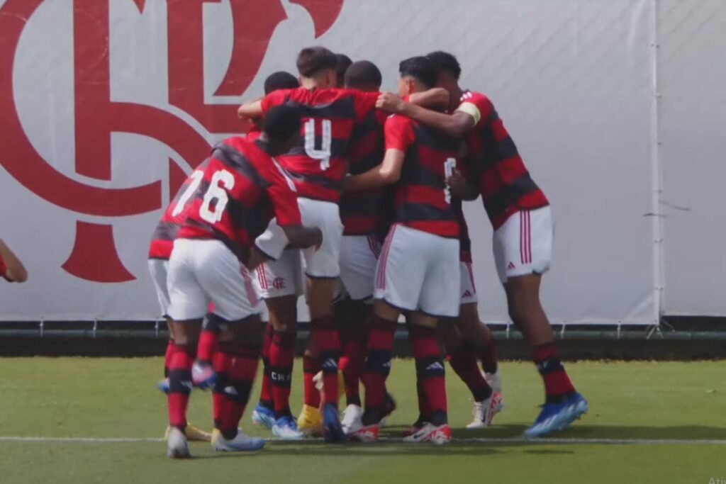 Sub-16 do Flamengo venceu o Orlando City na estreia da Adidas Cup