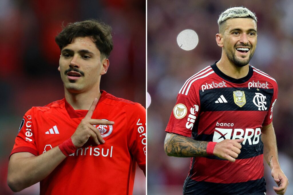 Benja faz comparação esdrúxula entre Maurício, do Internacional, e Arrascaeta, do Flamengo