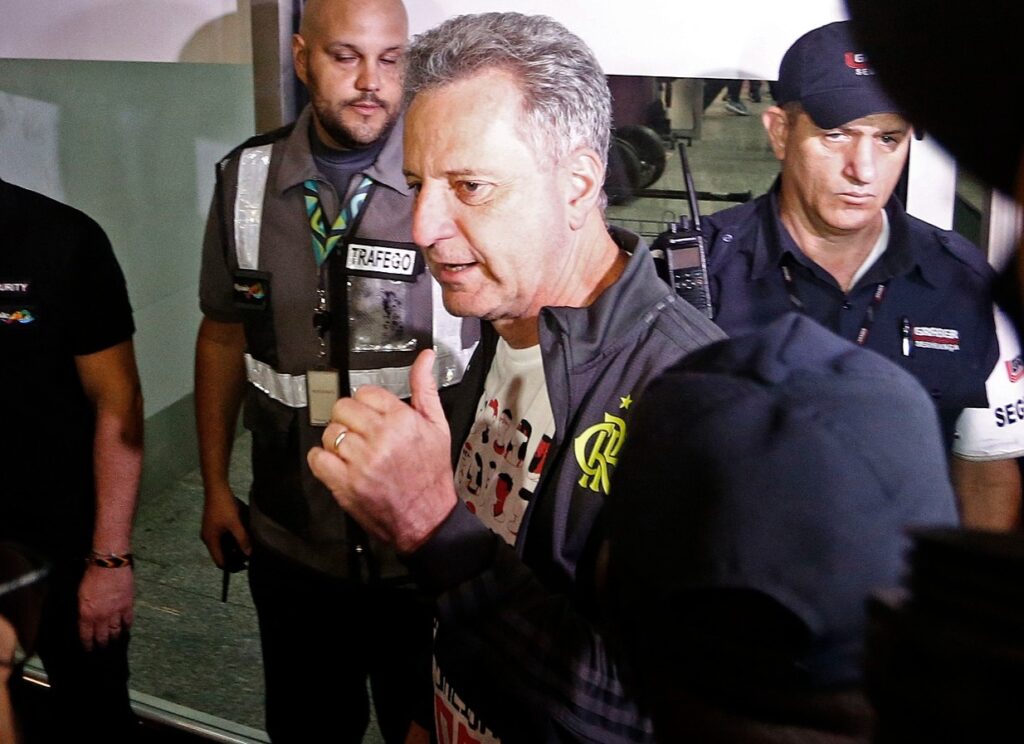 Rodolfo Landim é presidente do Flamengo