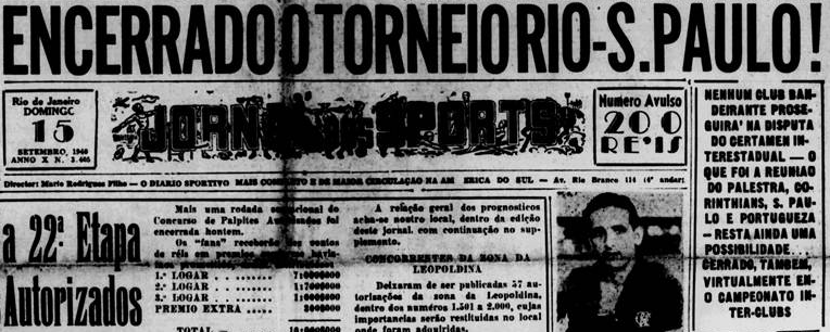 Jornal dos Sports (15/09/1940)