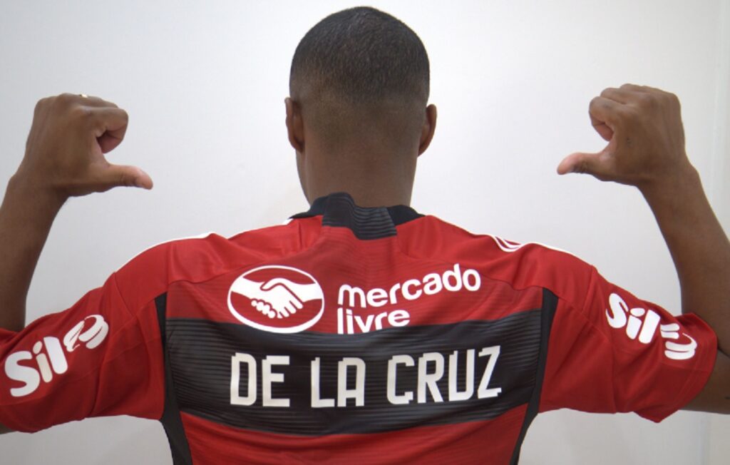 De La Cruz número no Flamengo