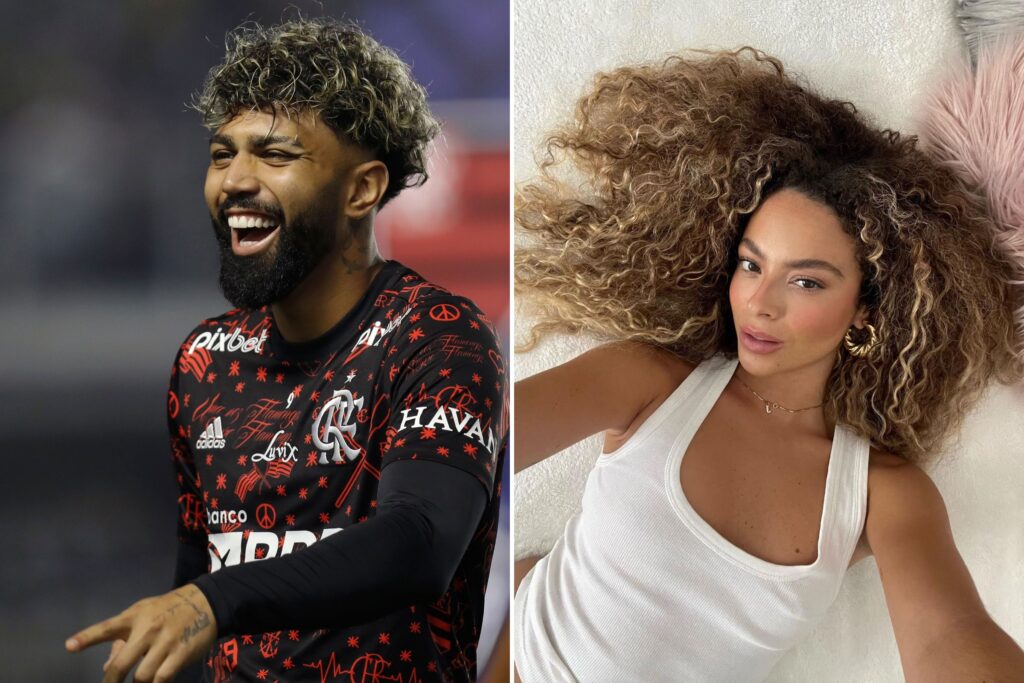 Gabigol, do Flamengo, e a modelo Julia Rodrigues, estão vivendo romance