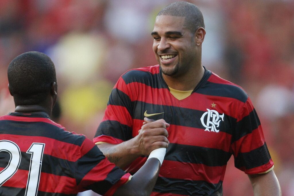 Adriano Imperador inspira Pedro no Flamengo