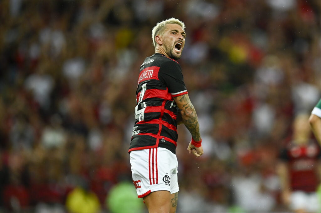 Arrascaeta tem grande atuação pelo Flamengo e recebe nota máxima do SofaScore