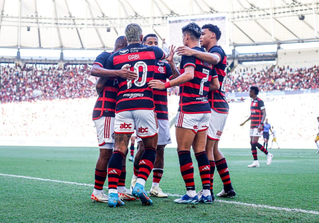 Flamengo venceu o Volta Redonda por 3 a 0 no Campeonato Carioca