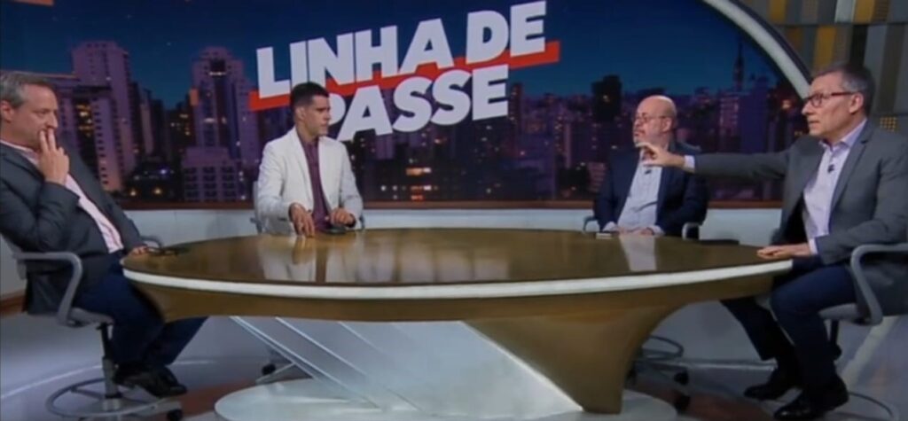 Jornalista debatem sobre fantasma de Jorge Jesus no Flamengo durante o programa Linha de Passe