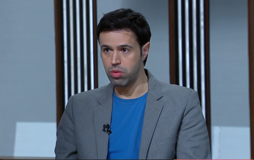 Raphael Prates em programa da ESPN; jornalista defendeu Tite e projetou Palestino x Flamengo