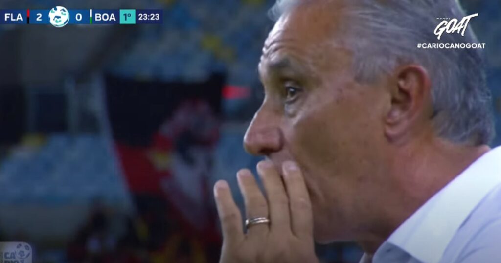 tite em flamengo x boavista