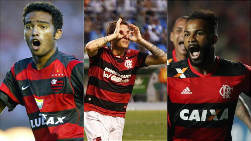 Roger Guerreiro, Botinelli e Fernandinho; três dos heróis improvais do Flamengo em Fla x Flus do século 21