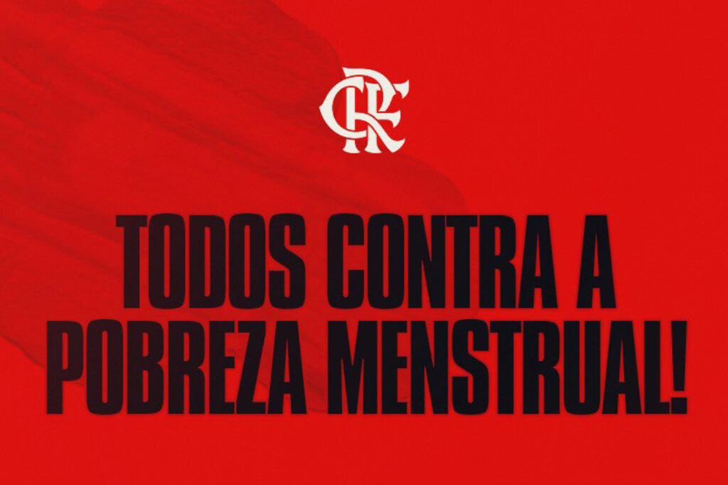 No Dia da Mulher, Flamengo anuncia campanha de combate à Pobreza Menstrual