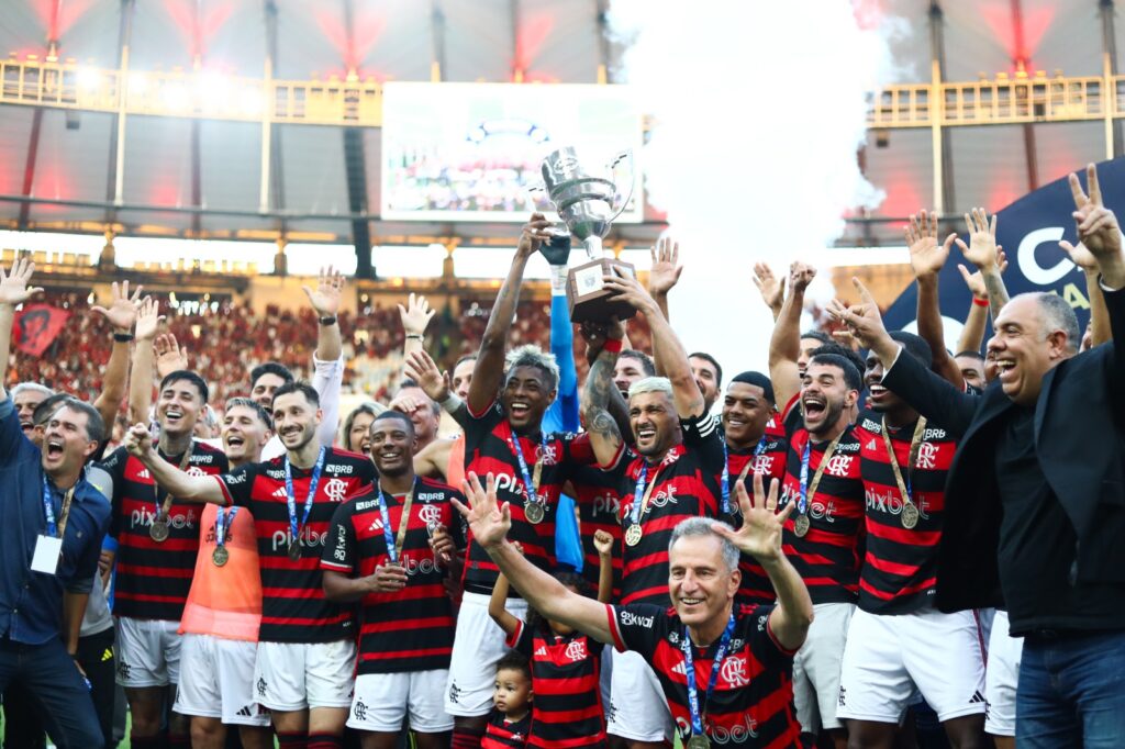 Flamengo csmpeão da Taça Guanabara 2024