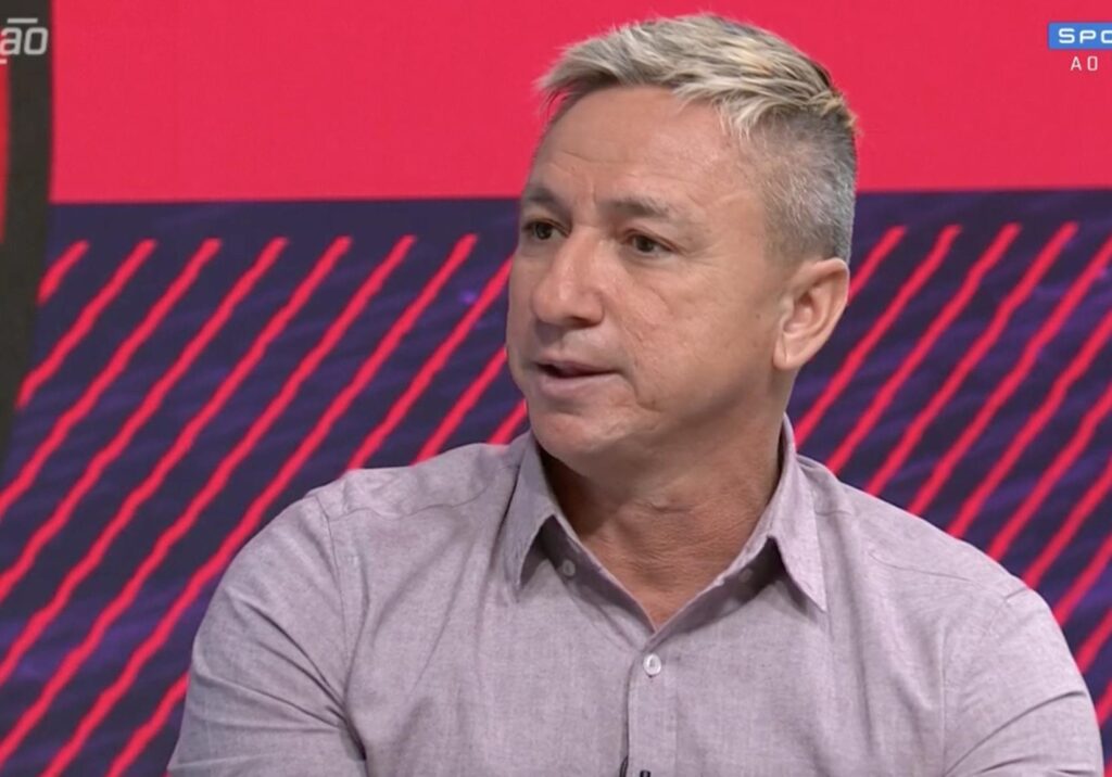 Paulo Nunes em programa do SporTV; Ex-jogador rasgou elogios a De La Cruz, Tite e time do Flamengo por vitória sobre o Fluminense