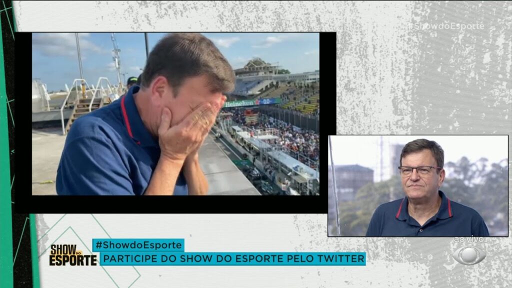 Sérgio Maurício, flagrado em comentário preconceituoso contra torcida do Flamengo na Fórmula 1, diz que 'choro é livre' após anulação de gol