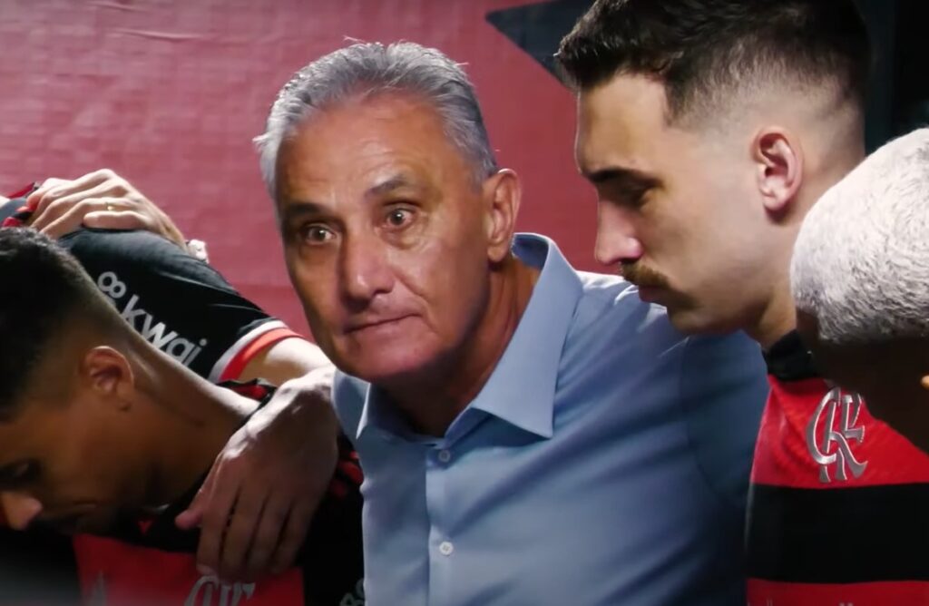 Bastidores da Fla TV mostra preleção de Tite antes de Flamengo x São Paulo pelo Brasileirão 2024