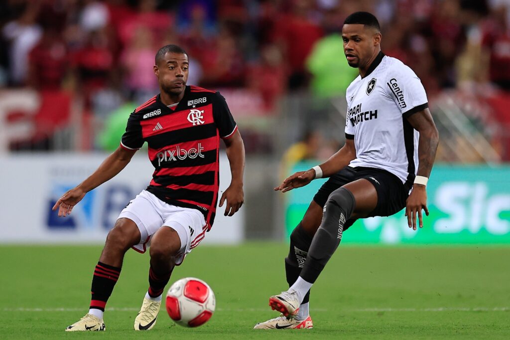 De La Cruz e Junior Santos em Flamengo x Botafogo; confira palpites para o clássico pelo Brasileirão