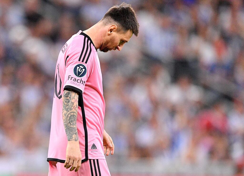 Lionel Messi lamenta queda na Concacaf