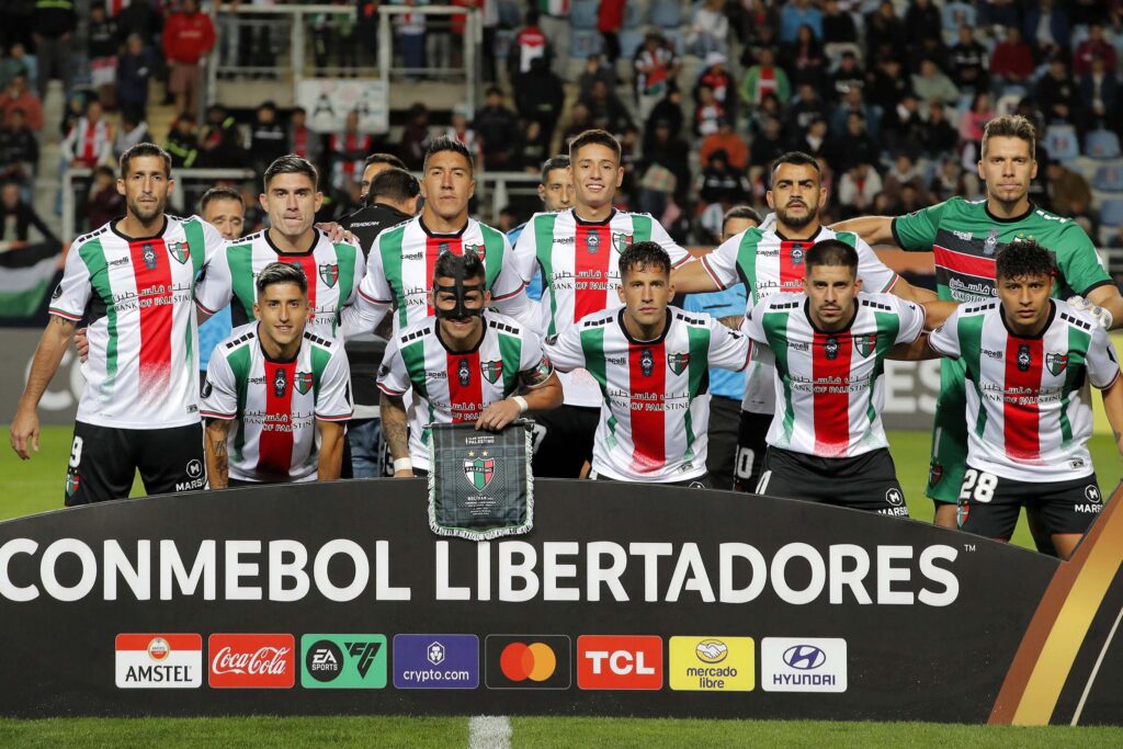 Palestino enfrenta o Flamengo pela segunda rodada do Grupo E da Libertadores