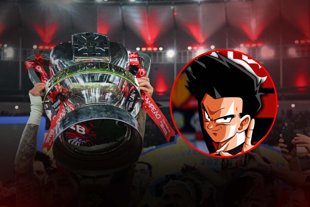 Perfil da Copa do Brasil compara Flamengo com Goten