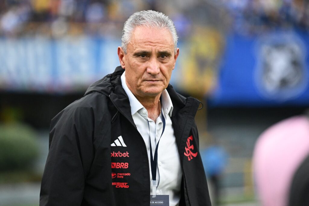 Tite em jogo do Flamengo; treinador falou após derrota para o Bolívar
