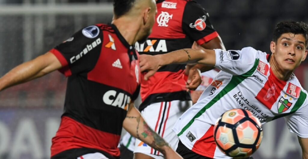 flamengo e palestino já disputaram vaga em sul americana