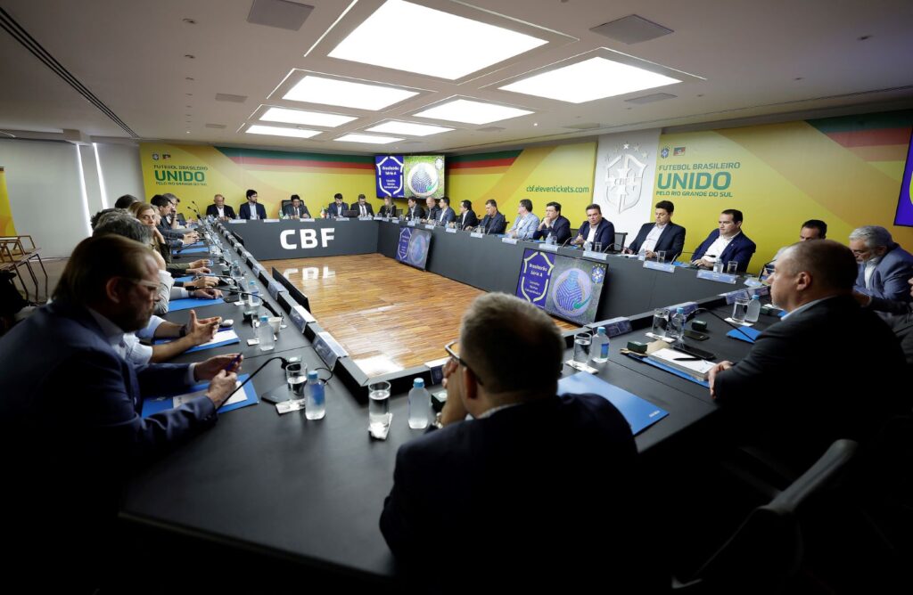 Reunião dos clubes brasileiros na CBF