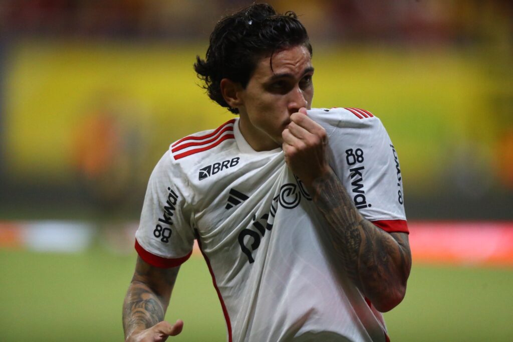 Pedro durante Amazonas x Flamengo