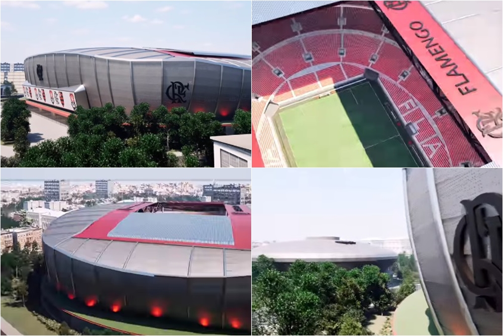 Arquitetos montam o projeto ideal para o estádio do Flamengo