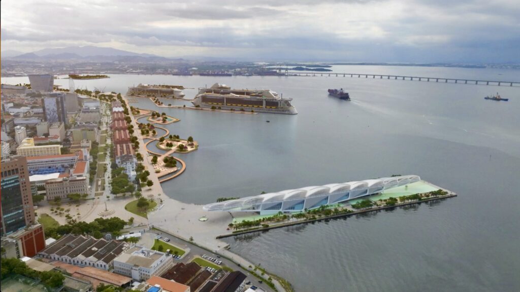 Prefeitura quer Parque do Porto próximo ao estádio do Flamengo
