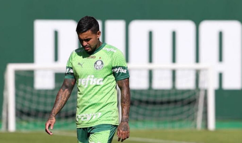 dudu em ação pelo palmeiras