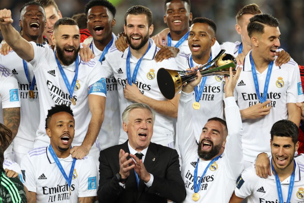 Real Madrid celebra conquista do Mundial de Clubes 2023