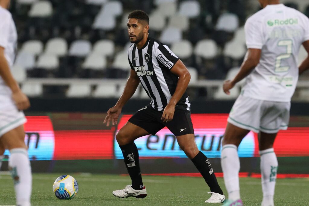 Pablo durante partida entre Botafogo e Juventude, no brasileirão
