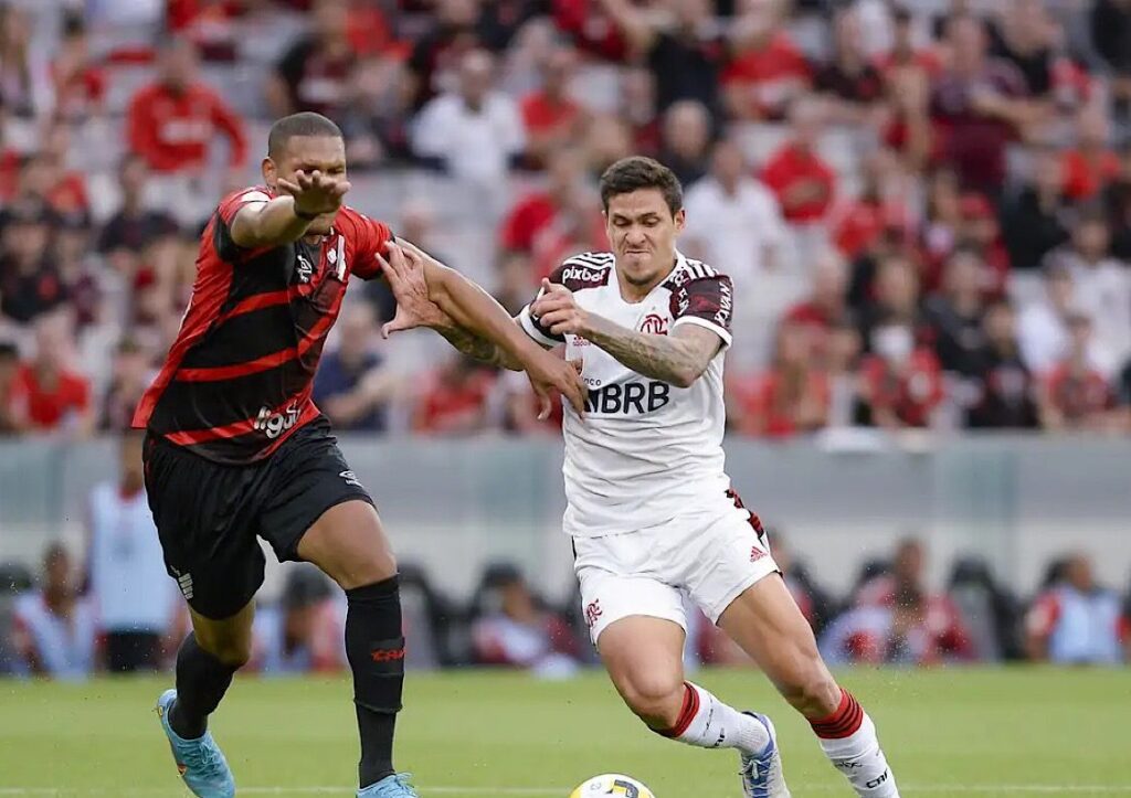 Pedro se prepara para jogo entre Flamengo e Athletico-PR