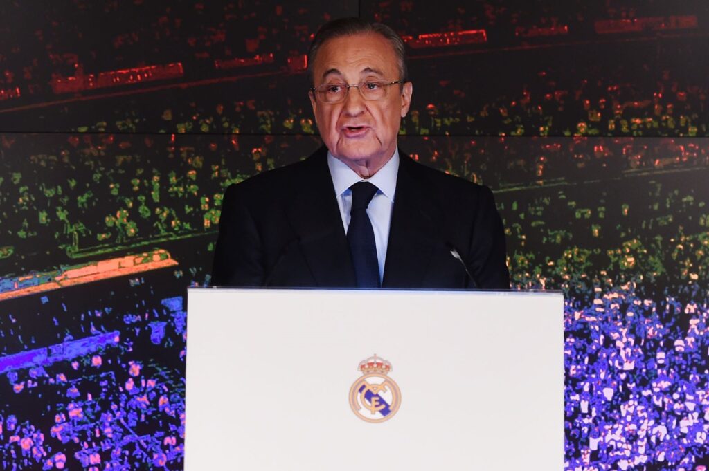 Florentino Perez, presidente do Real Madrid