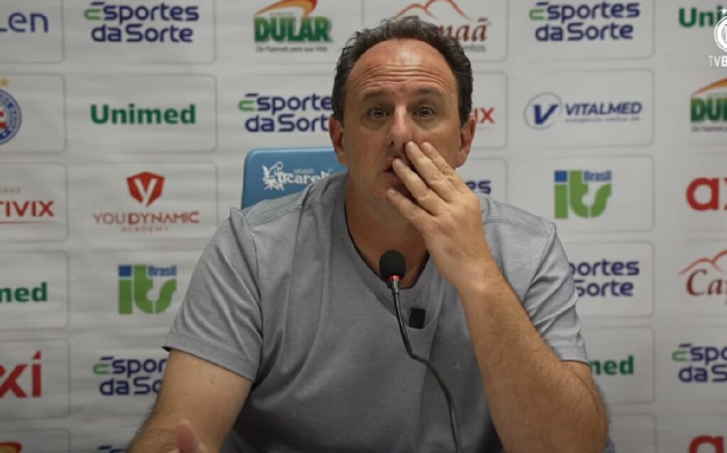 rogério ceni em entrevista após bahia perder para o Flamengo