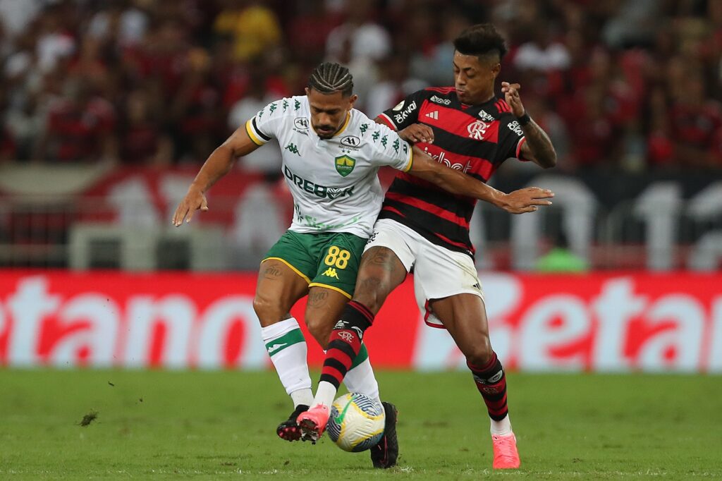 Bruno Henrique em Flamengo x Cuiabá