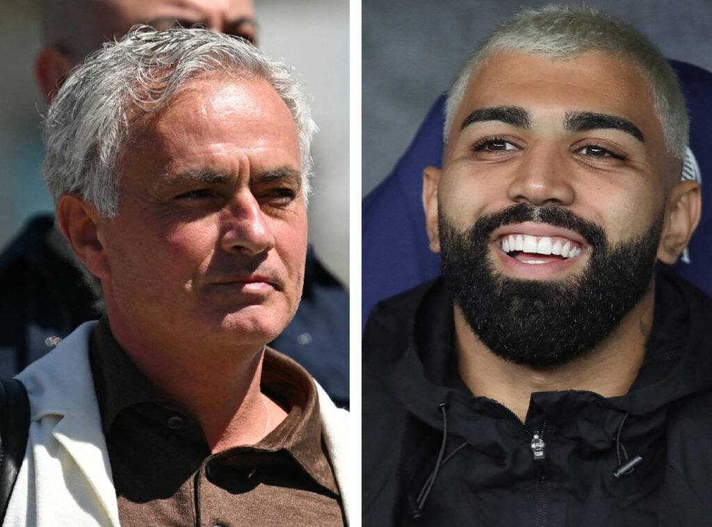 José Mourinho e Gabigol