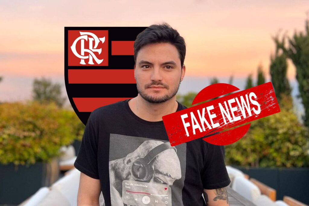 Felipe Melo compartilhou fake news contra VAR de Flamengo x Fortaleza