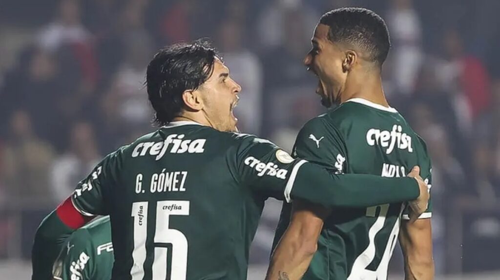 murilo e gustavo gomez pelo palmeiras rival do flamengo copa do brasil