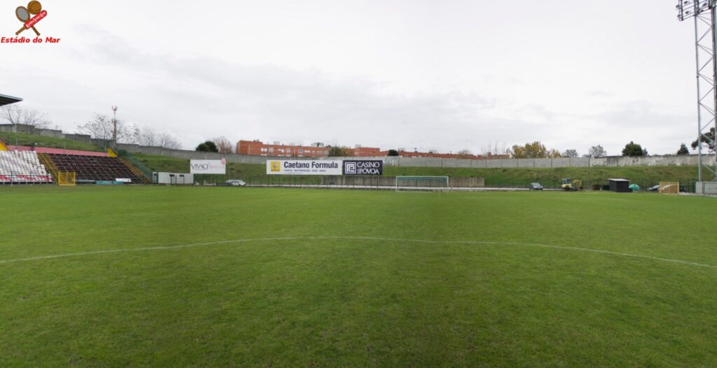 Parte sul do Estádio do Mar, estádio do Leixões 