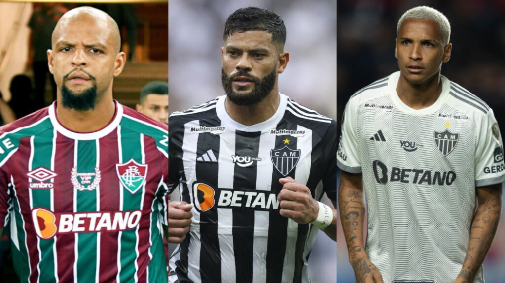 Felipe Melo, Hulk e Deyverson: torcida do Flamengo elege rival mais odiado