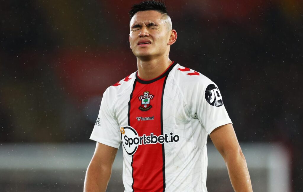 Carlos Alcaraz pelo Southampton