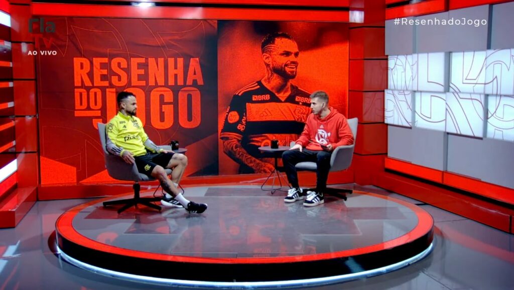 Michael, novo reforço do Flamengo, em entrevista à FlaTV