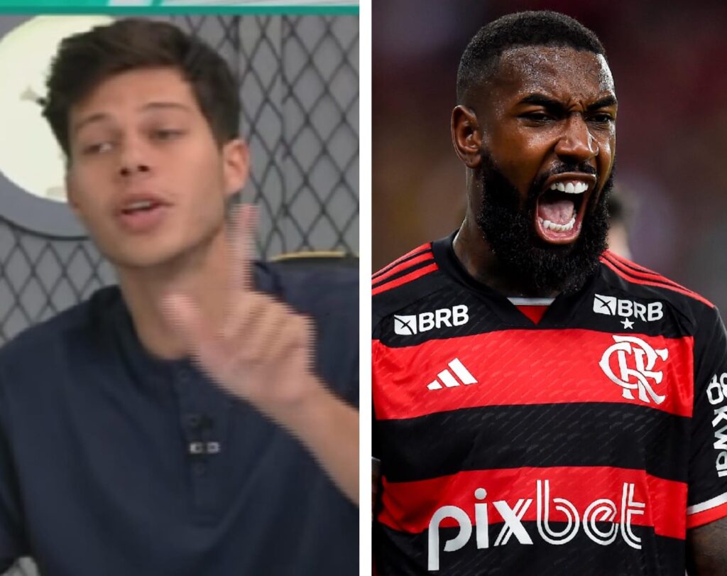 Sgarbi fala do Flamengo e Gerson comemora