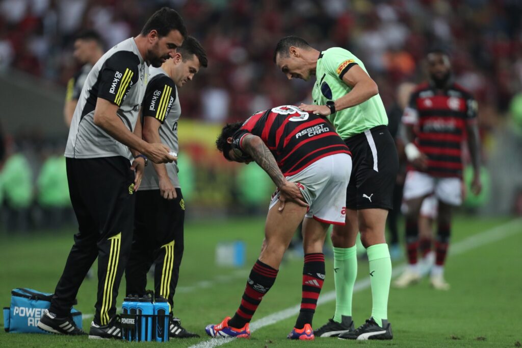 Pedro lesão Flamengo Bolívar libertadores